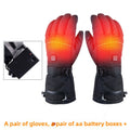Guantes calefactables con interior de forro polar