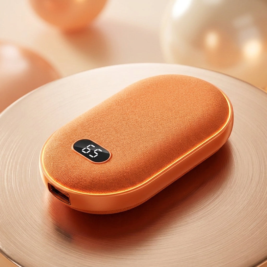 Calentador de manos con USB incorporado