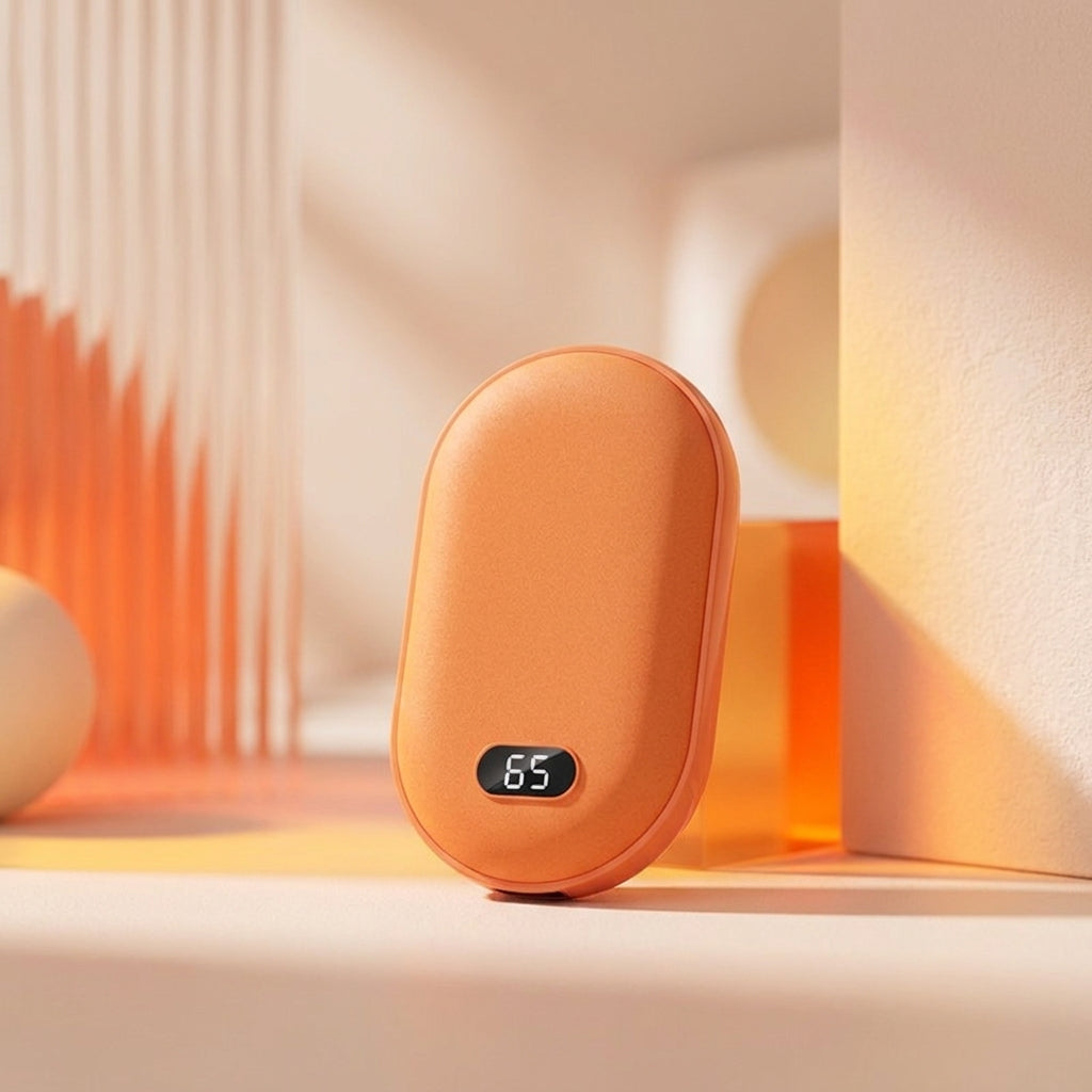Calentador de manos con USB incorporado